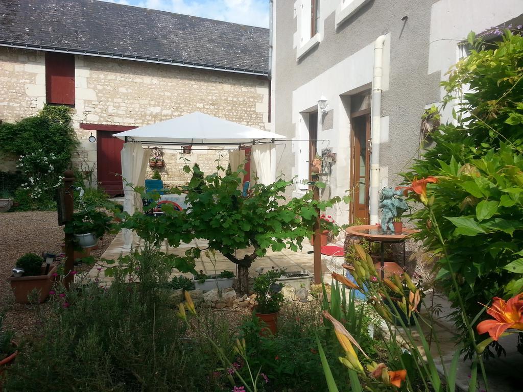 לינה וארוחת בוקר Nouâtre La Cle Des Jardins מראה חיצוני תמונה
